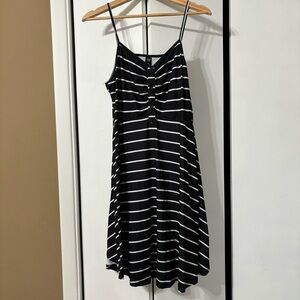 SHEIN curve striped tank top dress
